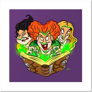 The Sanderson Sisters Posters and Art